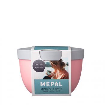 Pojemnik Snack-Pot, różowy (pojemność: 350 ml) - Ellipse - Mepal 
