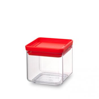Pojemnik kuchenny kwadratowy (pojemność: 0,7L), czerwonny - Tasty Colors - Brabantia
