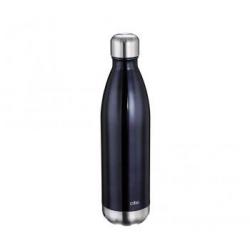 Butelka termiczna stalowa (pojemność: 750 ml), czarna -...