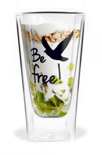Szklanka wysoka z podwjn ciank - Vita Be free (pojemno: 300 ml) - Vialli Design 
