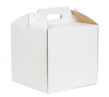 Pudełko do transportu ciast i tortów (26 x 26 x 25 cm) - AleDobre.pl