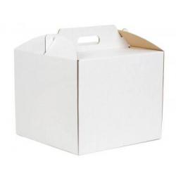 Pudełko do transportu ciast i tortów (30 x 30 x 25 cm) ...