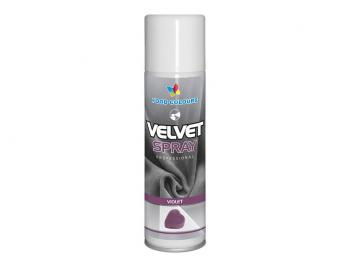 Zamsz w sprayu, fioletowy (poj. 250 ml) - Velvet Spray - Food Colours 