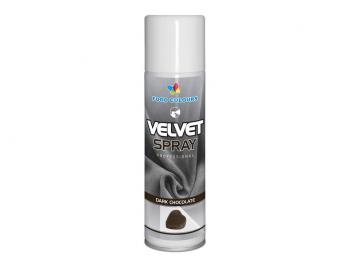 Zamsz w sprayu, czekolada gorzka (poj. 250 ml) - Velvet Spray - Food Colours 