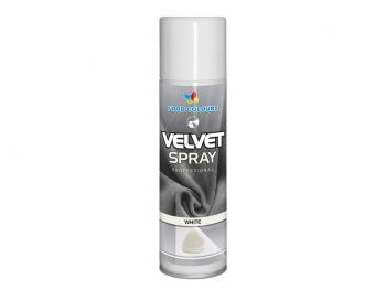 Zamsz w sprayu, biay (poj. 250 ml) - Velvet Spray - Food Colours 