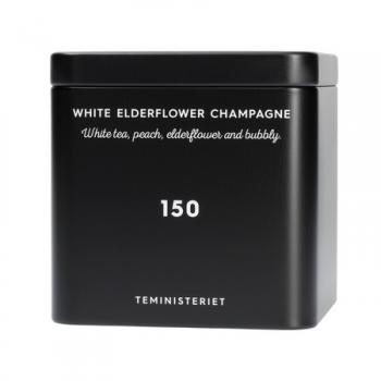 Herbata sypana, biała, 150 White Elderflower Champagne (50 g) - Teministeriet