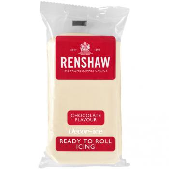 Lukier plastyczny masa cukrowa o smaku białej czekolady (250 g) - PRO - Renshaw