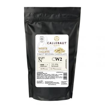 Pastylki czekoladowe z biaej czekolady (25,9% kakao), 0,5 kg - Callebaut