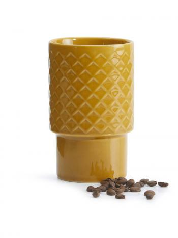 Kubek, żółty (pojemność: 400 ml) - Caffee - Sagaform