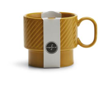 Filiżanka do herbaty, żółta (poj. 400 ml) - Caffee - Sagaform