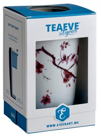 Kubek z zaparzaczem, cherry blossom (poj. 350 ml) - TeaEve - Eigenart