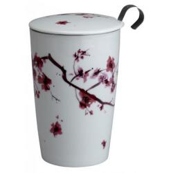 Kubek z zaparzaczem, cherry blossom (poj. 350 ml) - Tea...