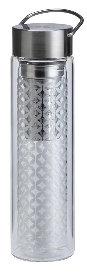 Butelka z podwójną ścianką i zaparzaczem, May Lin (poj. 350 ml) - FlowTea - Eigenart