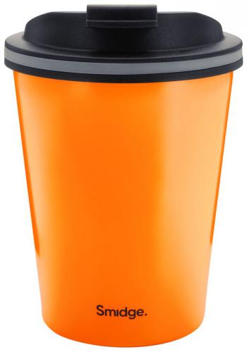 Kubek termiczny pomarańczowy (pojemność: 236 ml) - Steel - Smidge 