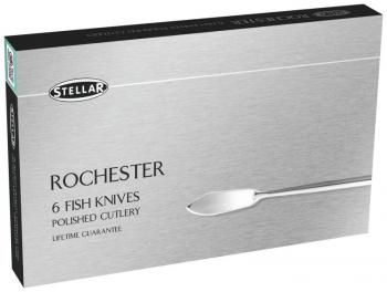 Zestaw noży do masła (6 sztuk) - Rochester - Stellar 