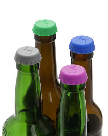 Korki silikonowe do butelek (12 sztuk) - Lurch