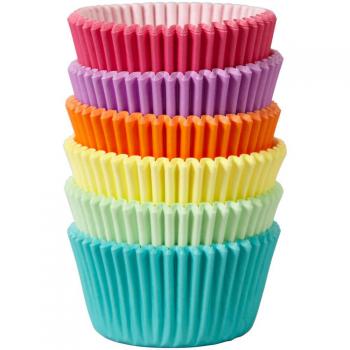 Papilotki do muffinw, kolory tczy  (150 sztuk) - 415-0-0067 - Wilton