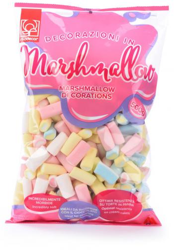 Pianki marshmallow kredki mix kolorów (0,5k g) - Modecor