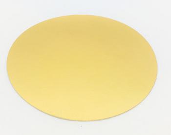 Podkład okrągły pod tort, złoty gładki ( 19,9 cm) – AleDobre.pl