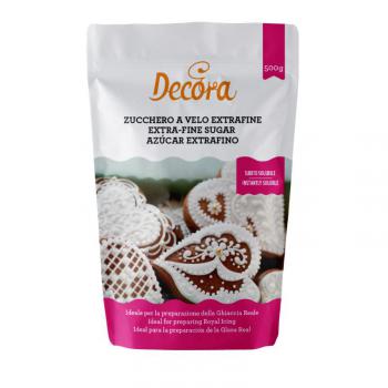 Cukier puder do wypiekw i dekorowania biay (500 g) - Decora