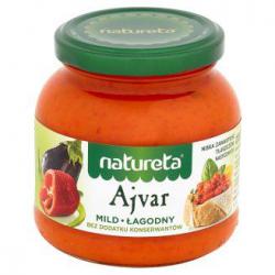 Łagodna pasta paprykowa Ajvar (300 g) - Natureta