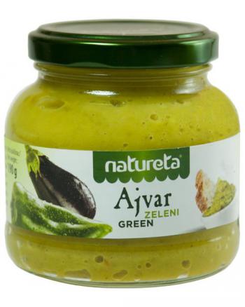 Pasta paprykowa zielona Ajvar (190 g) - Natureta