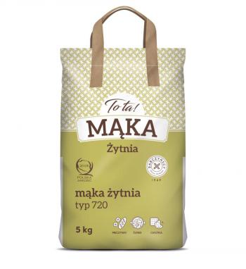 Mąka żytnia typ 720 (5 kg)  - ToTa!