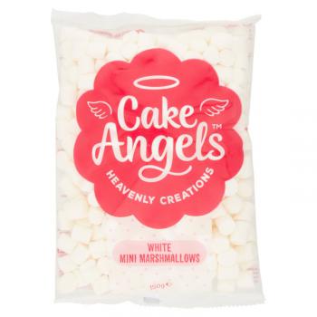 Pianki minimarshmallow biae, Cake Angels (150 g) - Amus