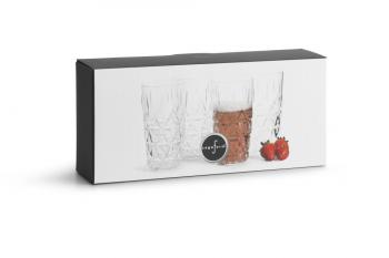 Szklanki piknikowe, akrylowe, 4 sztuki  (poj. 0,4 L) - Outdoor - Sagaform