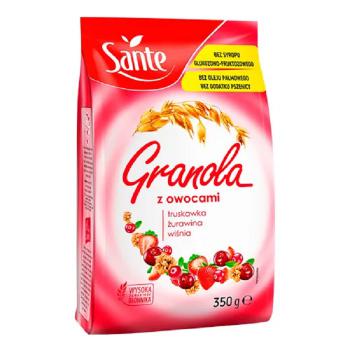 Granola z owocami 350 g - Sante
