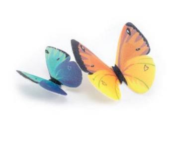 Dekoracje waflowe motylki wzr 1 - Modecor