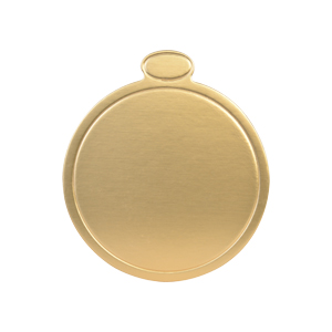 Bankietówka podkład złoty laminowany pod monoporcje (9 cm) - Modecor