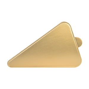 Bankietówka złota pod monoporcje - trójkąt (8 x 12 cm) - Modecor