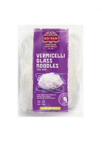 Makaron sojowy Glass Noodles Vermicelli (100 g) - Go-Tan