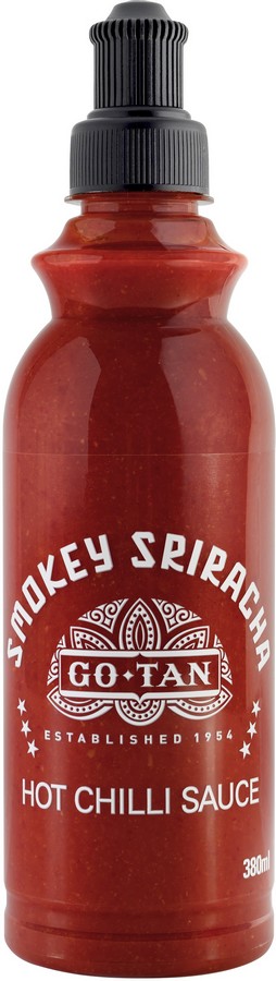 Sos Sriracha, wędzony (380 ml) - Go-Tan