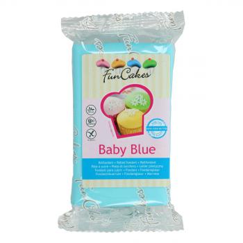 Lukier plastyczny, fondant, masa plastyczna bkitny (250 g) - Baby Blue - FunCakes
