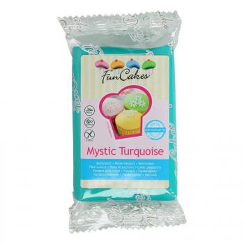 Lukier plastyczny, fondant, masa plastyczna turkusowy (250 g) - Mystic Turquoise - FunCakes