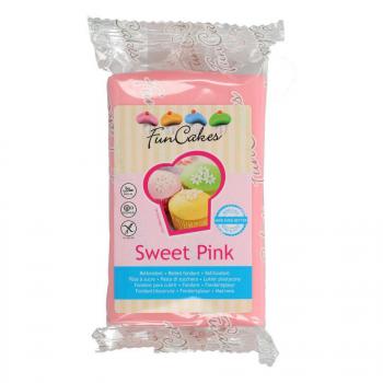 Lukier plastyczny, fondant, masa plastyczna sodki r (250 g) - Sweet Pink - FunCakes