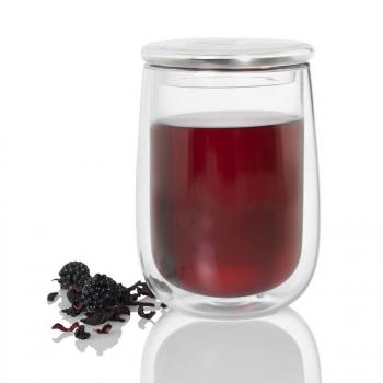 Szklanka z filtrem do herbaty (pojemno 400 ml) - Fusion Glass - AdHoc