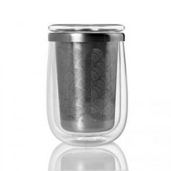 Szklanka z filtrem do herbaty (pojemność 400 ml) - Fusi...