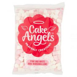 Pianki minimarshmallow różowo - białe, Cake Angels (150...