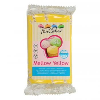 Lukier plastyczny, fondant, masa plastyczna ty (250 g) - Mellow Yellow - FunCakes