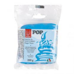 Lukier plastyczny niebieski (250 g) - Pop Cyan - Modecor