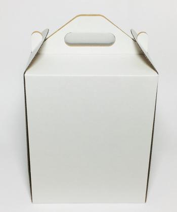 Pudełko do transportu ciast i tortów z okienkiem (26 x 26 x 32 cm ) - AleDobre.pl
