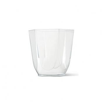 Pucharek plastikowy do monoporcji prostoktny przeroczysty (120 ml)  - Alcas