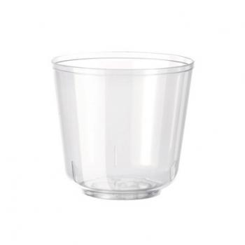 Pucharek plastikowy do monoporcji Uau przeroczysty (110 ml)  - Alcas