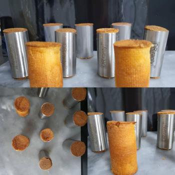 Mini-cylinder do formowania i wypieku deserów (średnica 3 cm) - Dorosiowe Ranty