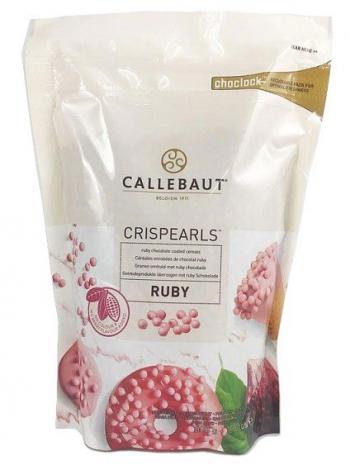 Posypka dekoracyjna z rubinowej czekolady, Ruby - Callebaut 