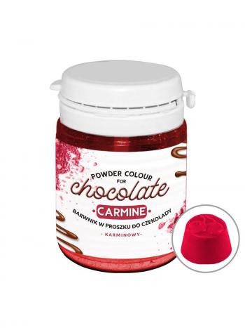 Barwnik w proszku do czekolady, czerwony karminowy (20 g) - Food Colours