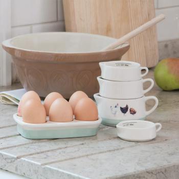 Taca ceramiczna na jajka - Apple Farm - Kitchen Craft 